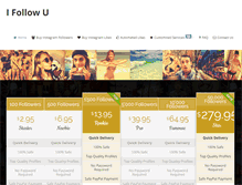 Tablet Screenshot of ifollowu.net
